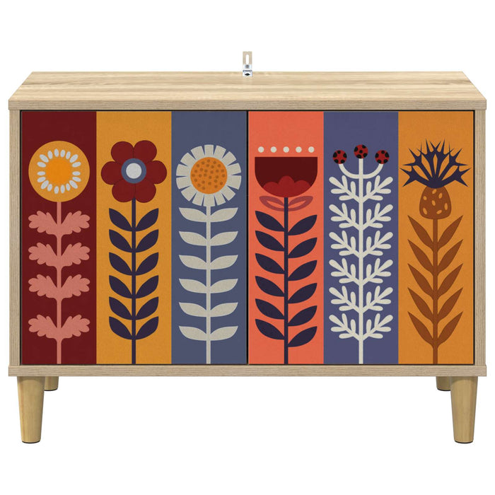Cabinet TV ESSEN 69 x 33 x 50 cm Sonoma Lemn prelucrat WALTI