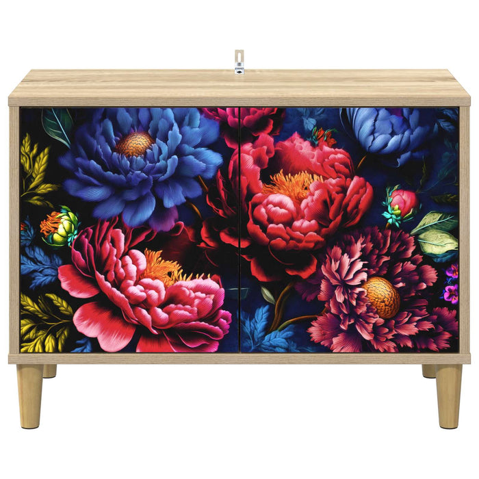 Cabinet TV KIEL 69 x 33 x 50 cm Sonoma Lemn prelucrat WALTI