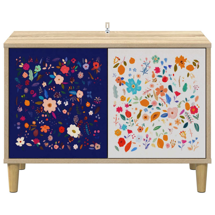 Cabinet TV MAINZ 69 x 33 x 50 cm Sonoma Lemn prelucrat WALTI