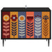 Cabinet TV ESSEN 69 x 33 x 50,5 cm Stejar Negru Lemn prelucrat - WALTI WALTI