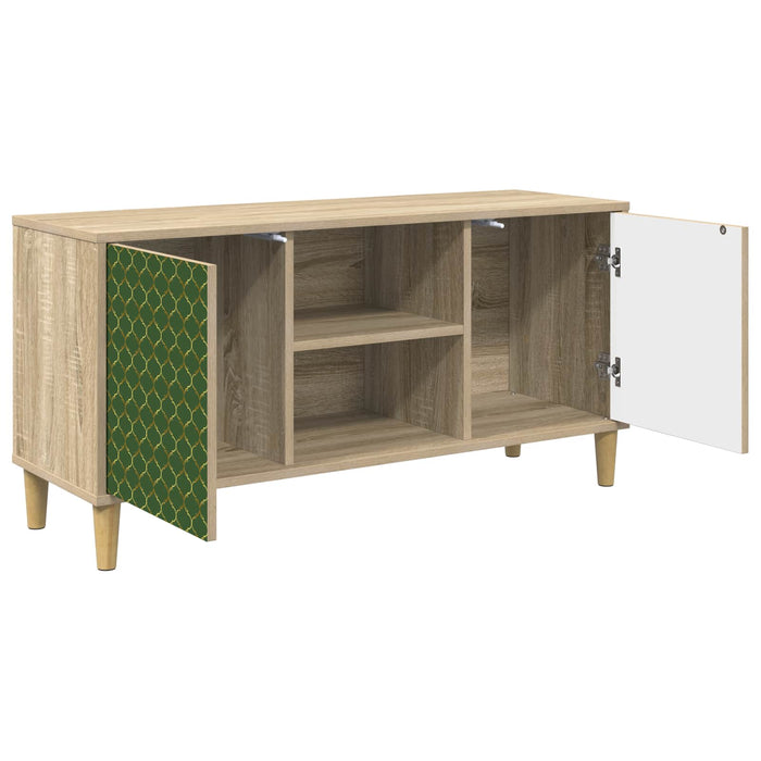 Cabinet TV GELEEN 102 x 33 x 50 cm Sonoma Lemn prelucrat WALTI
