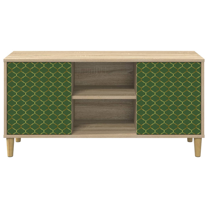 Cabinet TV GELEEN 102 x 33 x 50 cm Sonoma Lemn prelucrat WALTI