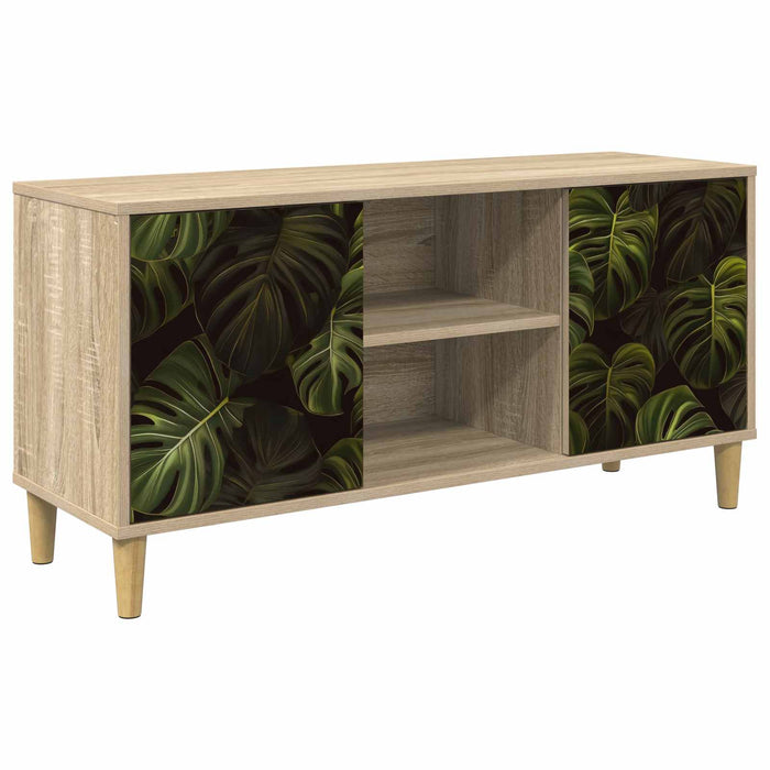 Cabinet TV ELBURG 102 x 33 x 50 cm Sonoma Lemn prelucrat WALTI