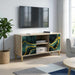 Cabinet TV WIJHE 102 x 33 x 50 cm Sonoma Lemn prelucrat - WALTI WALTI