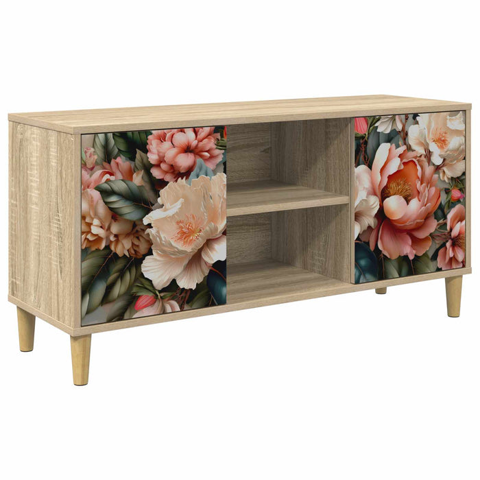 Cabinet TV BORNE 102 x 33 x 50 cm Sonoma Lemn prelucrat WALTI