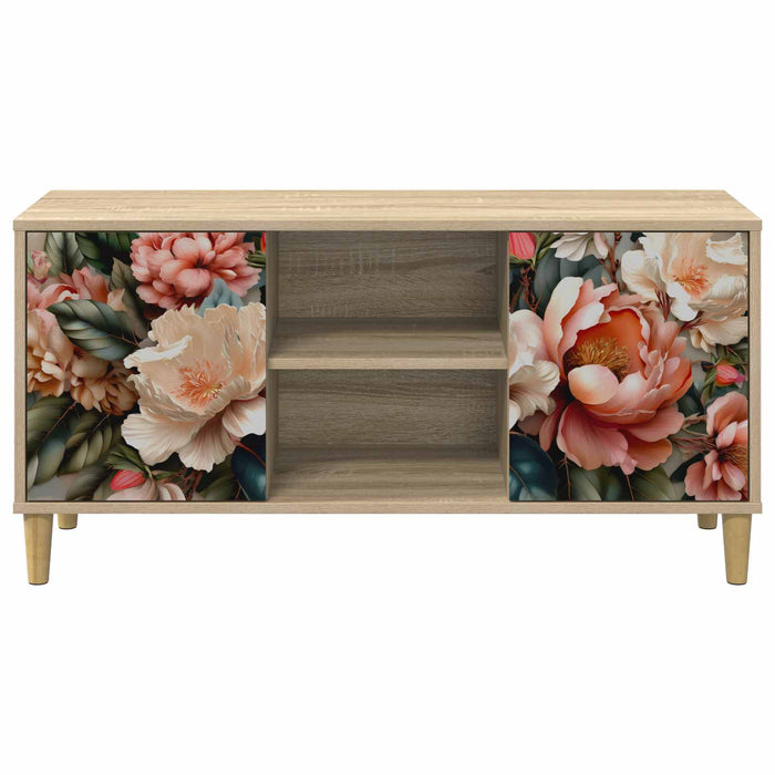 Cabinet TV BORNE 102 x 33 x 50 cm Sonoma Lemn prelucrat WALTI