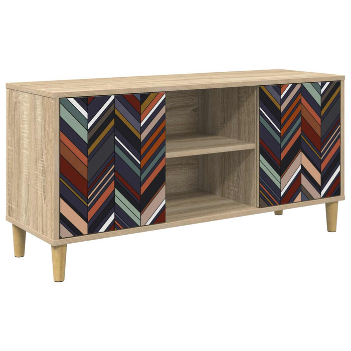 Cabinet TV OMMEN 102 x 33 x 50 cm Sonoma Lemn prelucrat WALTI