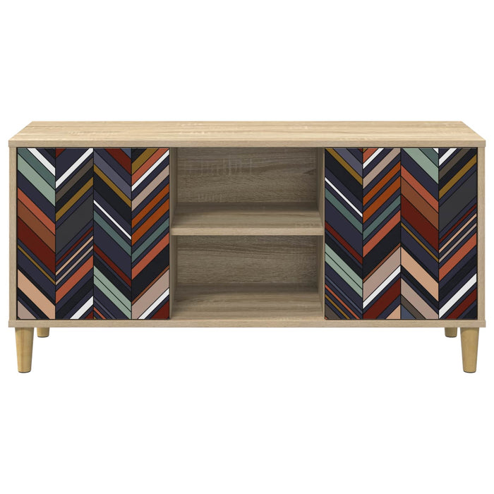 Cabinet TV OMMEN 102 x 33 x 50 cm Sonoma Lemn prelucrat WALTI
