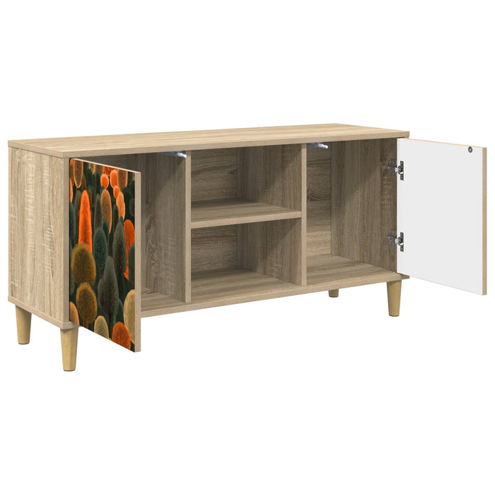 Cabinet TV ZAANDAM 102 x 33 x 50 cm Sonoma Lemn prelucrat WALTI