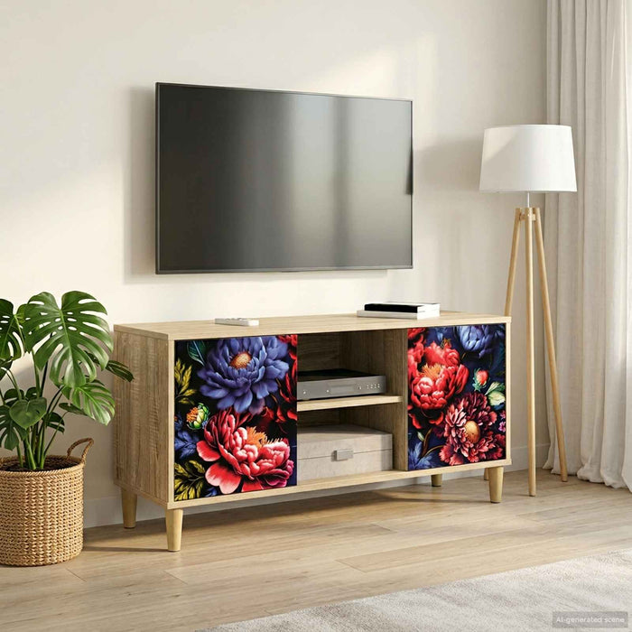 Cabinet TV KIEL 102 x 33 x 50 cm Sonoma Lemn prelucrat WALTI
