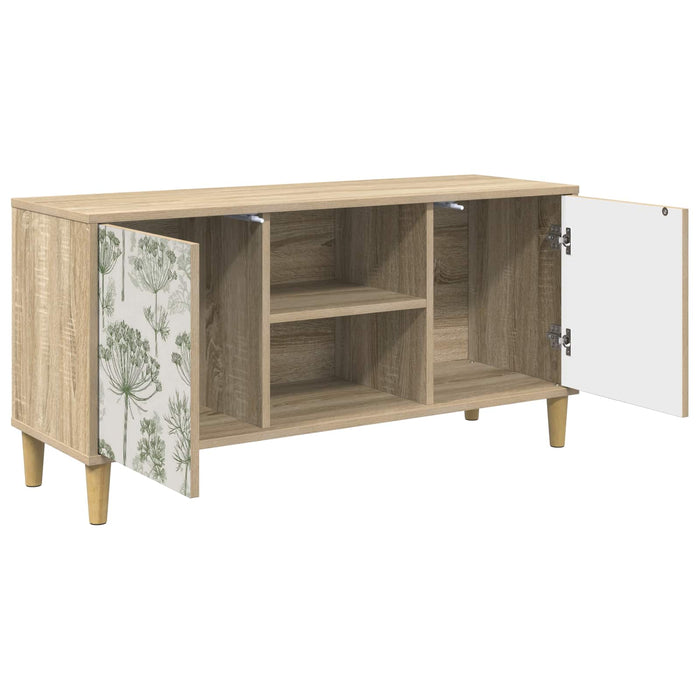 Cabinet TV GOTHA 102 x 33 x 50 cm Sonoma Lemn prelucrat WALTI