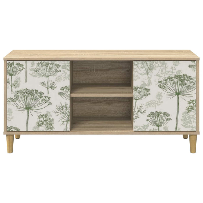 Cabinet TV GOTHA 102 x 33 x 50 cm Sonoma Lemn prelucrat WALTI