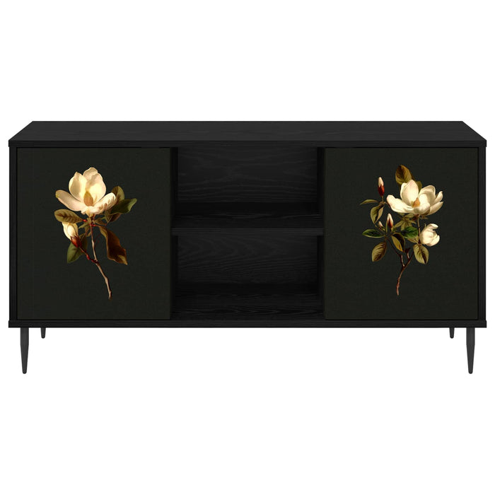 Cabinet TV BREMEN 102 x 33 x 51 cm Stejar Negru Lemn prelucrat WALTI