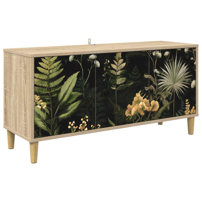 Cabinet TV RHENEN 102 x 33 x 50 cm Sonoma Lemn prelucrat WALTI