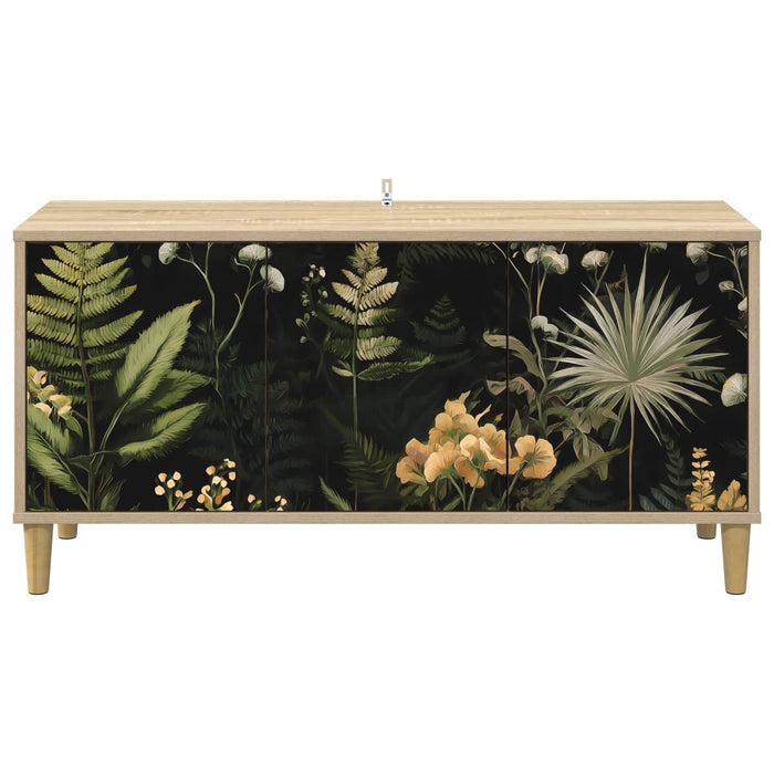 Cabinet TV RHENEN 102 x 33 x 50 cm Sonoma Lemn prelucrat WALTI
