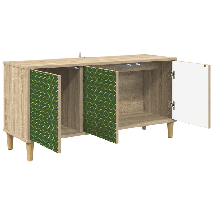 Cabinet TV GELEEN 102 x 33 x 50 cm Sonoma Lemn prelucrat WALTI