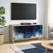 Cabinet TV RAALTE 102 x 33 x 50 cm Sonoma Lemn prelucrat - WALTI WALTI
