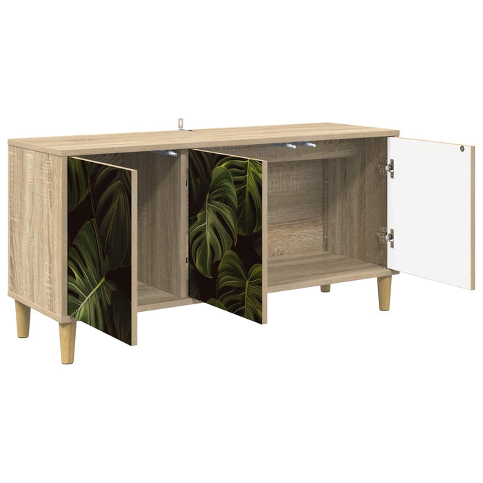 Cabinet TV ELBURG 102 x 33 x 50 cm Sonoma Lemn prelucrat WALTI