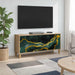 Cabinet TV WIJHE 102 x 33 x 50 cm Sonoma Lemn prelucrat - WALTI WALTI