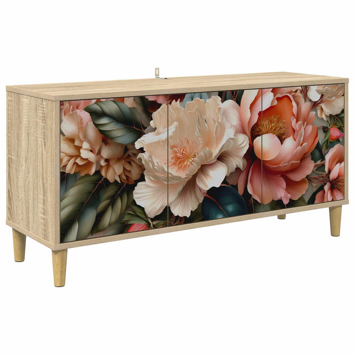 Cabinet TV BORNE 102 x 33 x 50 cm Sonoma Lemn prelucrat WALTI