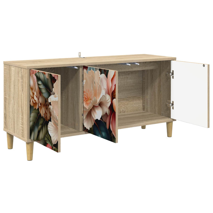 Cabinet TV BORNE 102 x 33 x 50 cm Sonoma Lemn prelucrat WALTI