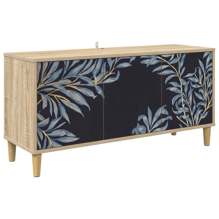 Cabinet TV DOKKUM 102 x 33 x 50 cm Sonoma Lemn prelucrat WALTI