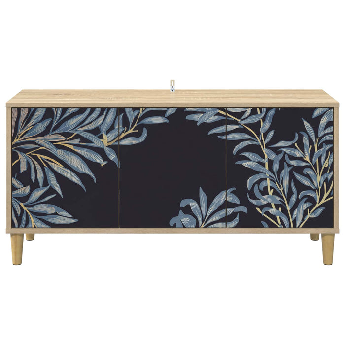 Cabinet TV DOKKUM 102 x 33 x 50 cm Sonoma Lemn prelucrat WALTI