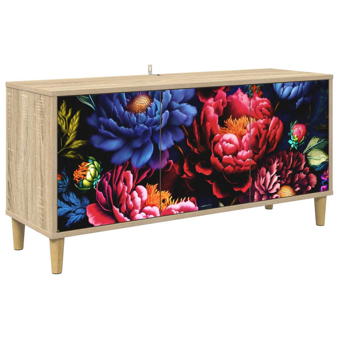 Cabinet TV KIEL 102 x 33 x 50 cm Sonoma Lemn prelucrat WALTI