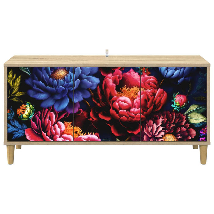 Cabinet TV KIEL 102 x 33 x 50 cm Sonoma Lemn prelucrat WALTI