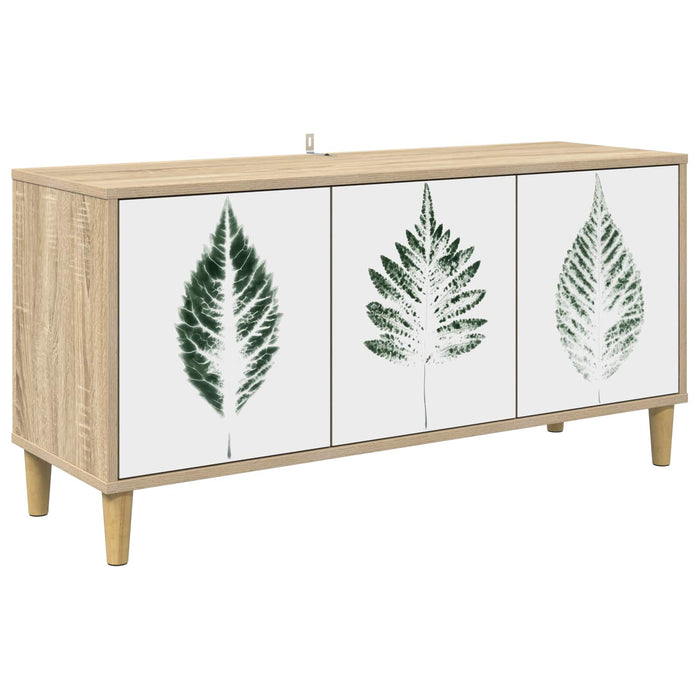 Cabinet TV HANAU 102 x 33 x 50 cm Sonoma Lemn prelucrat WALTI