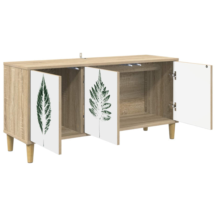 Cabinet TV HANAU 102 x 33 x 50 cm Sonoma Lemn prelucrat WALTI