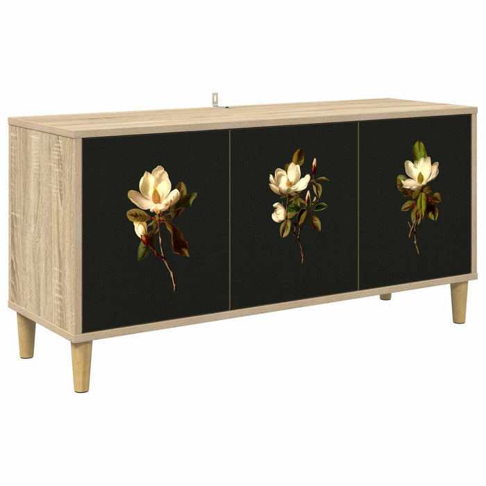 Cabinet TV BREMEN 102 x 33 x 50 cm Sonoma Lemn prelucrat WALTI