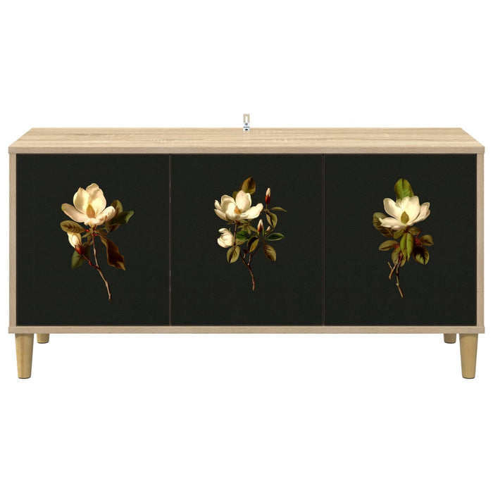 Cabinet TV BREMEN 102 x 33 x 50 cm Sonoma Lemn prelucrat WALTI