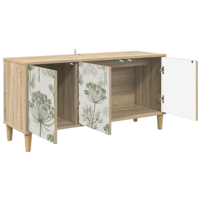 Cabinet TV GOTHA 102 x 33 x 50 cm Sonoma Lemn prelucrat WALTI