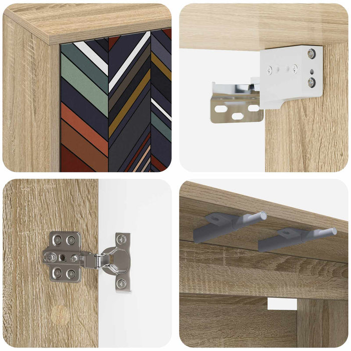 Sistem de TV montat pe perete OMMEN 69 x 33 x 40 cm WALTI