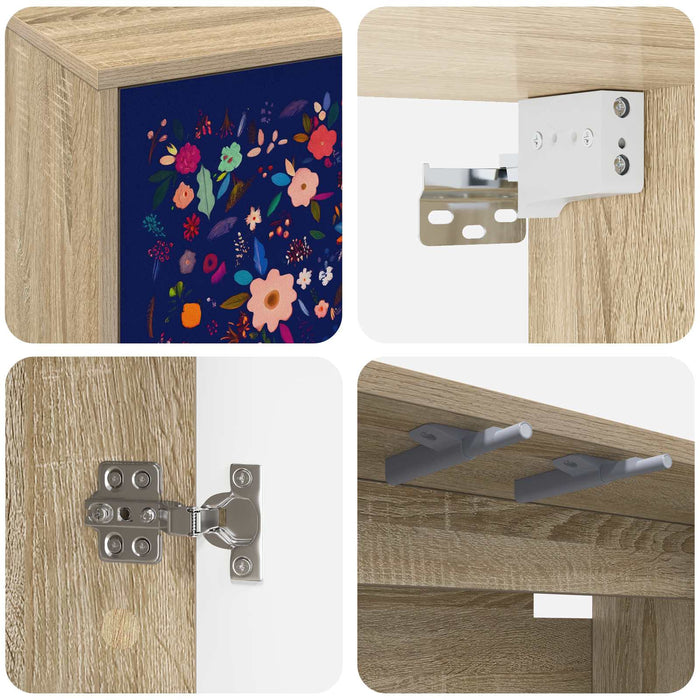 Sistem de TV montat pe perete MAINZ 69 x 33 x 40 cm WALTI