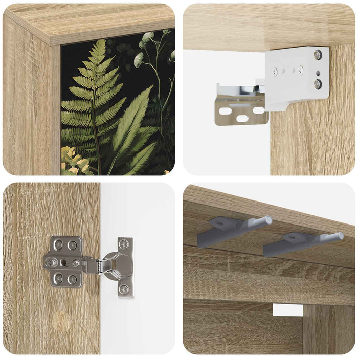 Sistem de TV montat pe perete RHENEN 102 x 33 x 40 cm WALTI