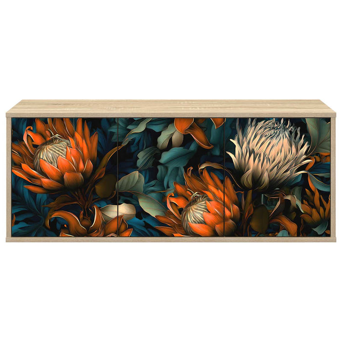 Sistem de TV montat pe perete LOCHEM 102 x 33 x 40 cm WALTI