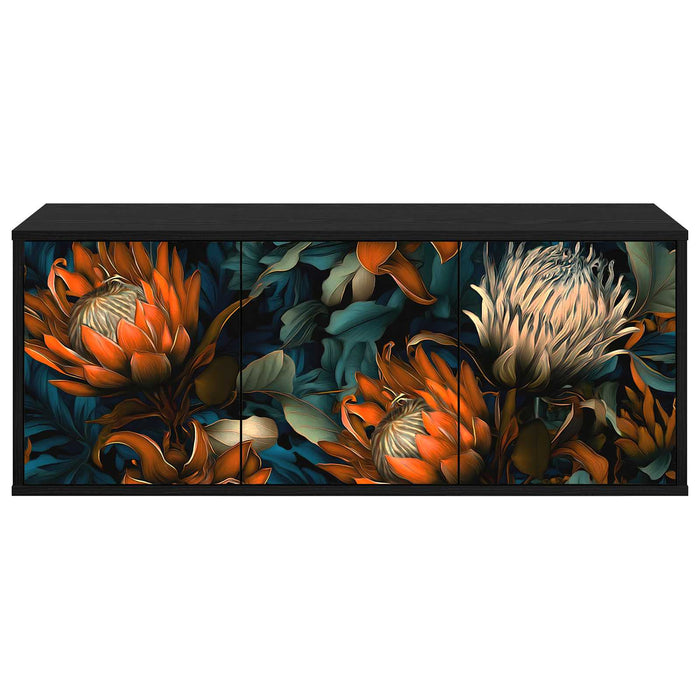 Sistem de TV montat pe perete LOCHEM 102 x 33 x 40 cm WALTI