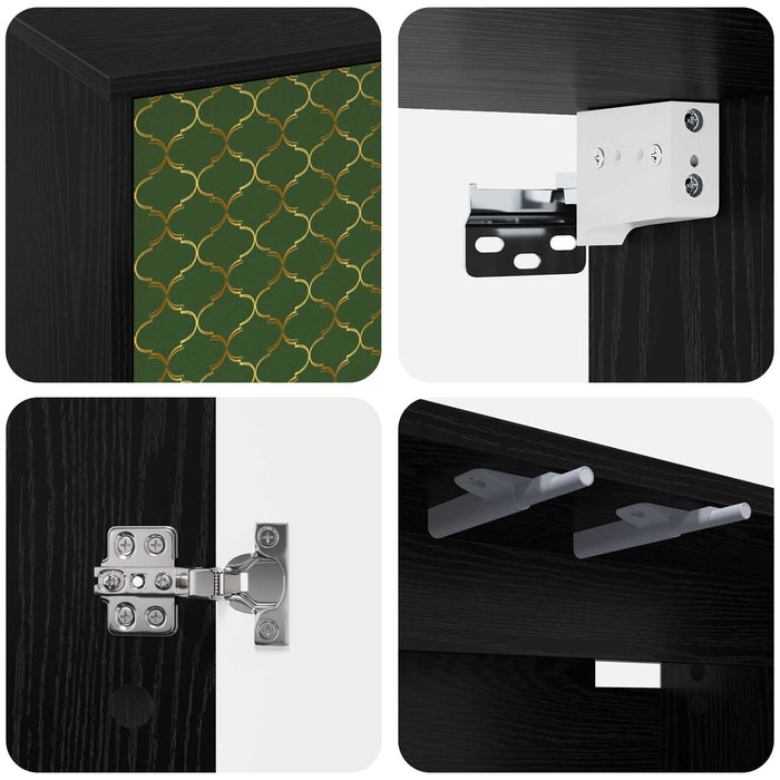Sistem de TV montat pe perete GELEEN 102 x 33 x 40 cm WALTI