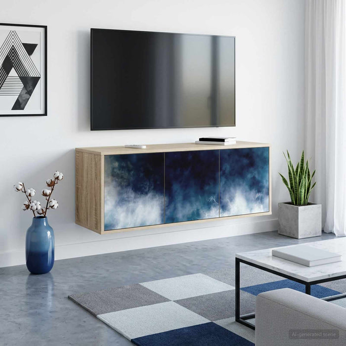 Sistem de TV montat pe perete RAALTE 102 x 33 x 40 cm - WALTI WALTI