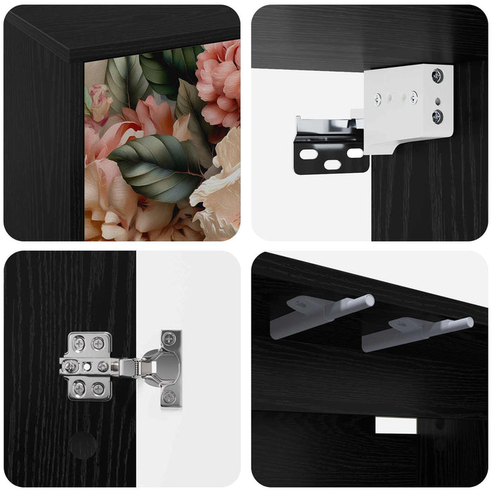Sistem de TV montat pe perete BORNE 102 x 33 x 40 cm WALTI