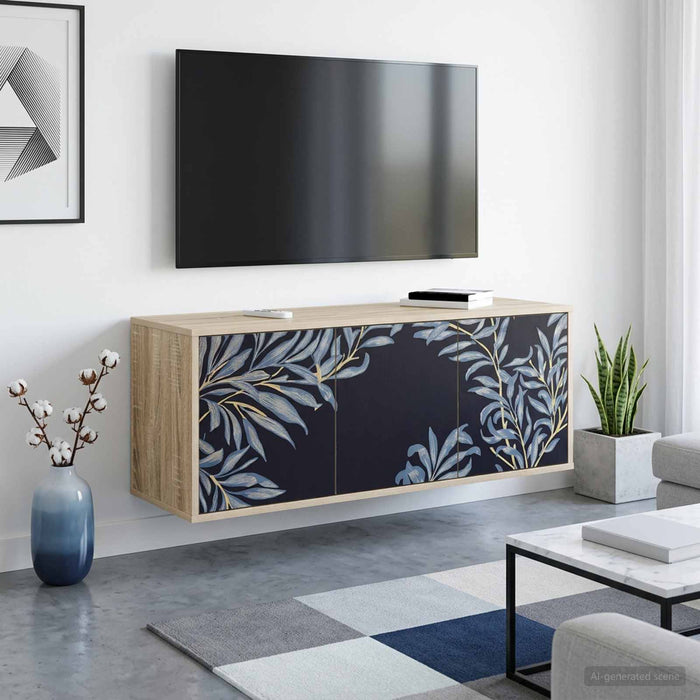 Sistem de TV montat pe perete DOKKUM 102 x 33 x 40 cm - WALTI WALTI