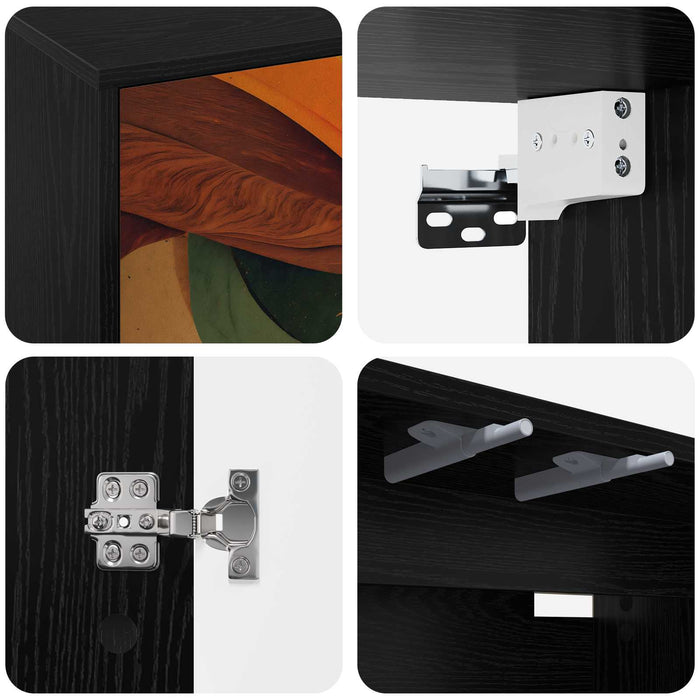 Sistem de TV montat pe perete BONN 102 x 33 x 40 cm WALTI