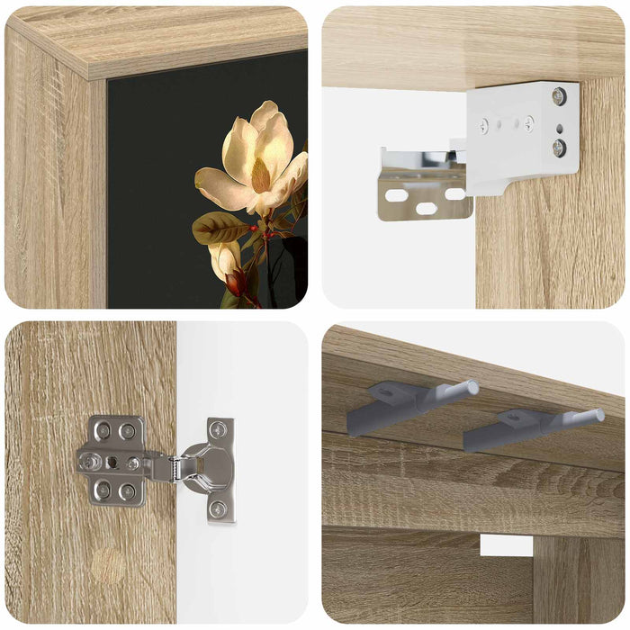 Sistem de TV montat pe perete BREMEN 102 x 33 x 40 cm WALTI