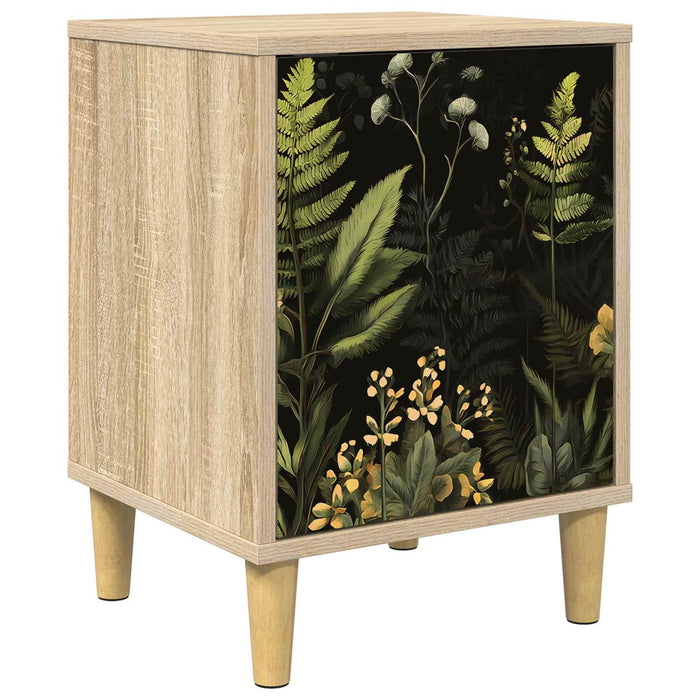 Dulap de noapte RHENEN Stejar Sonoma 36 x 33 x 50 cm WALTI