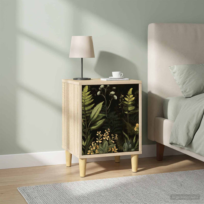 Dulap de noapte RHENEN 2 buc. Stejar Sonoma 36 x 33 x 50 cm WALTI