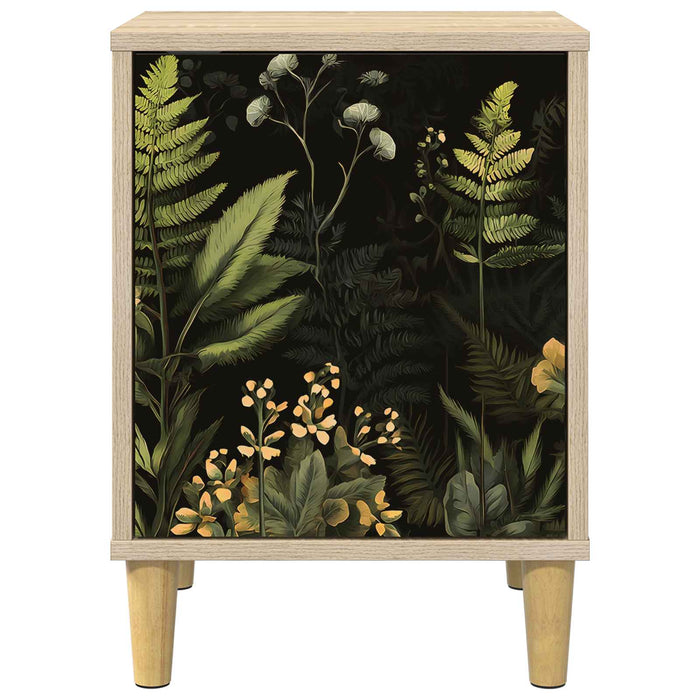 Dulap de noapte RHENEN 2 buc. Stejar Sonoma 36 x 33 x 50 cm WALTI