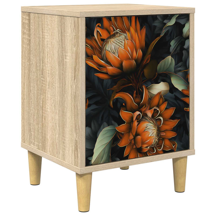 Dulap de noapte LOCHEM Stejar Sonoma 36 x 33 x 50 cm WALTI