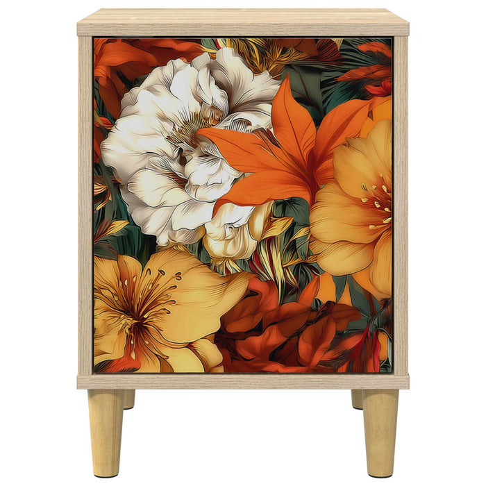 Dulap de noapte GENNEP Stejar Sonoma 36 x 33 x 50 cm WALTI